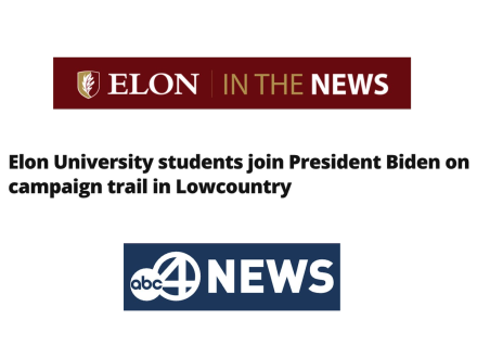 Elon in the News logo with ABC4 News headline